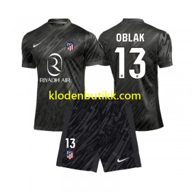 Atlético Madrid Jan Oblak 13 Keeper Barn Hjemme Fotballdrakt 2024/25 Kortermet